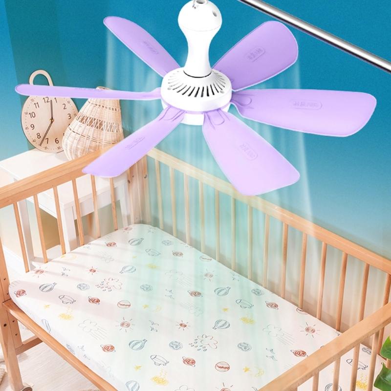 Portable USB 5V Tent Fan Celling Fan Outdoor Gazebo Fan Canopy Hanging Fan For Outdoor Dorm Tent Travel Home