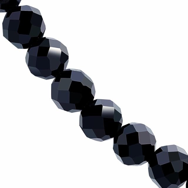 Black Maximum Length [Lara Christie] Necklace, Spinel, 50cm, Cp5059-50