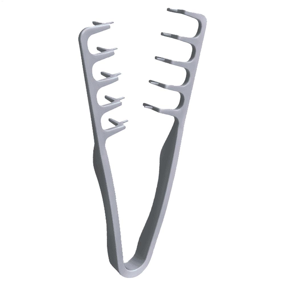 Wide Tooth Detangling Comb Wide Tooth Comb Men Styling Volumizing Tool for Women Hairdressing серый