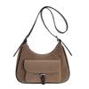 Suede Bag Women's Large Capacity 2025 New Autumn and Winter Matte Retro Shoulder Underarm Bag Commuter Dumpling Bag