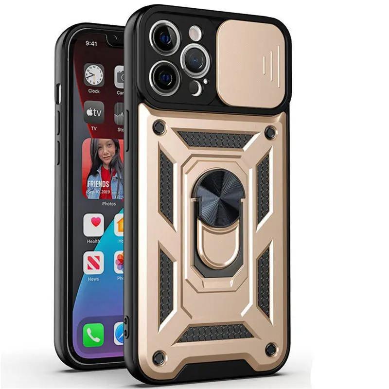 Panser Støtsikker Magnetisk Ringstativ Holder Deksel For iPhone 13 12 11 14 Pro Max X XR XS Max 12 13 Mini 7 8 Plus 11Pro Bakdeksel