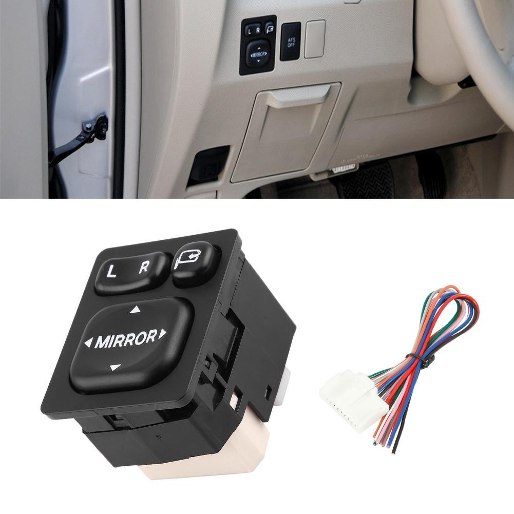 Rear View Outer Replacement Auto Accessories Mirror Switch Mirror Switch Master Power New 1pc Auto Part For Toyota China Mainland