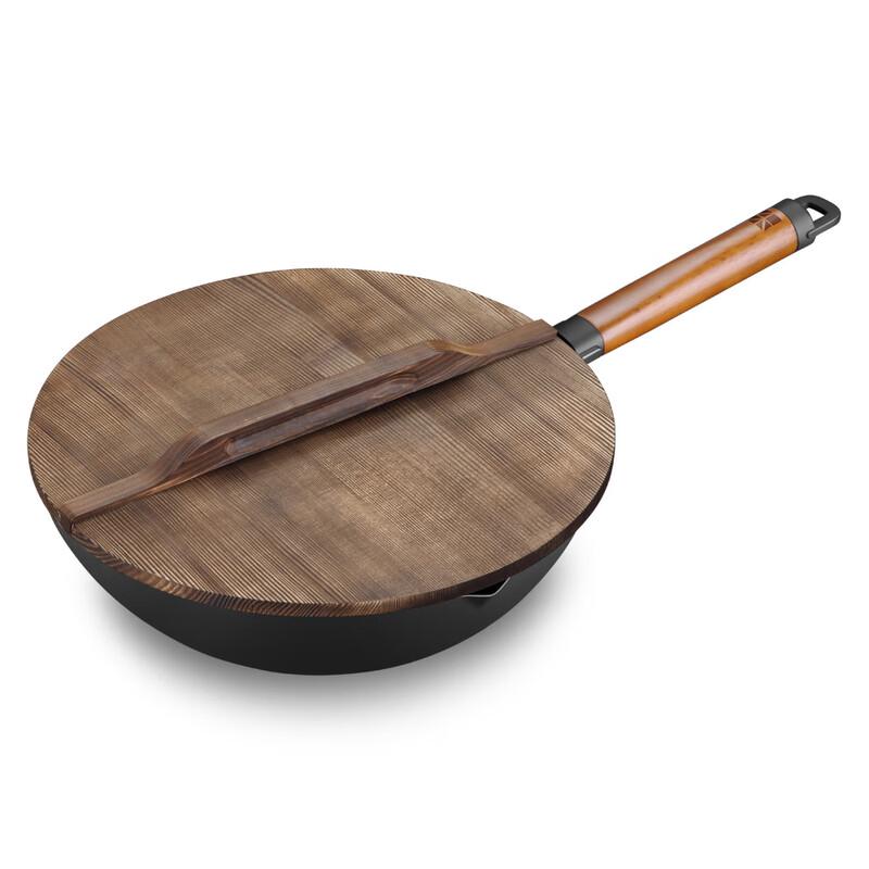 SANHO CTN3005 Coated Non-stick Cast Iron Wok