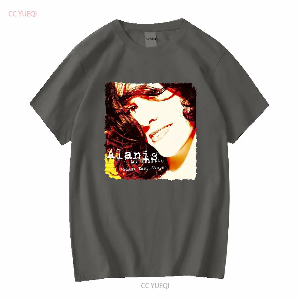 Alanis Morissette T Shirt 2024 Eight Easy Steps Single Lyrics and Tracklist The Triple Moon Tour long or short sleeves vintage