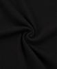 EXCONTAINER Henley Neck Waffle Half Sleeve (Black)