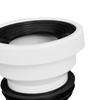Offset Toilet Flange, Adapter Easy Install Connector Toilet Flange Shifter for Closestool Drain Pipe Repair Tub Waste