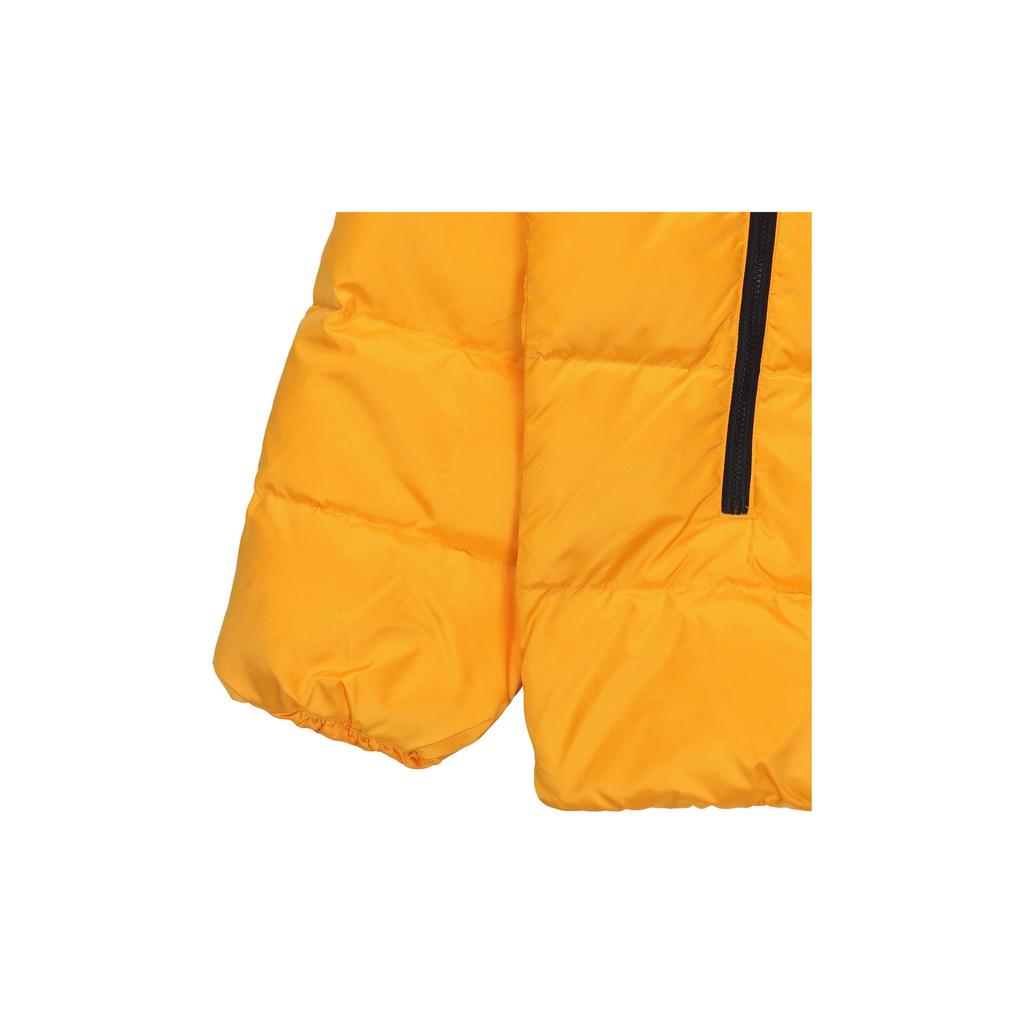 Li-Ning Giacca Imbottita con Cappuccio Calda Sportiva Casual da Uomo Giacca Giallo Lakers AYMQ569-3