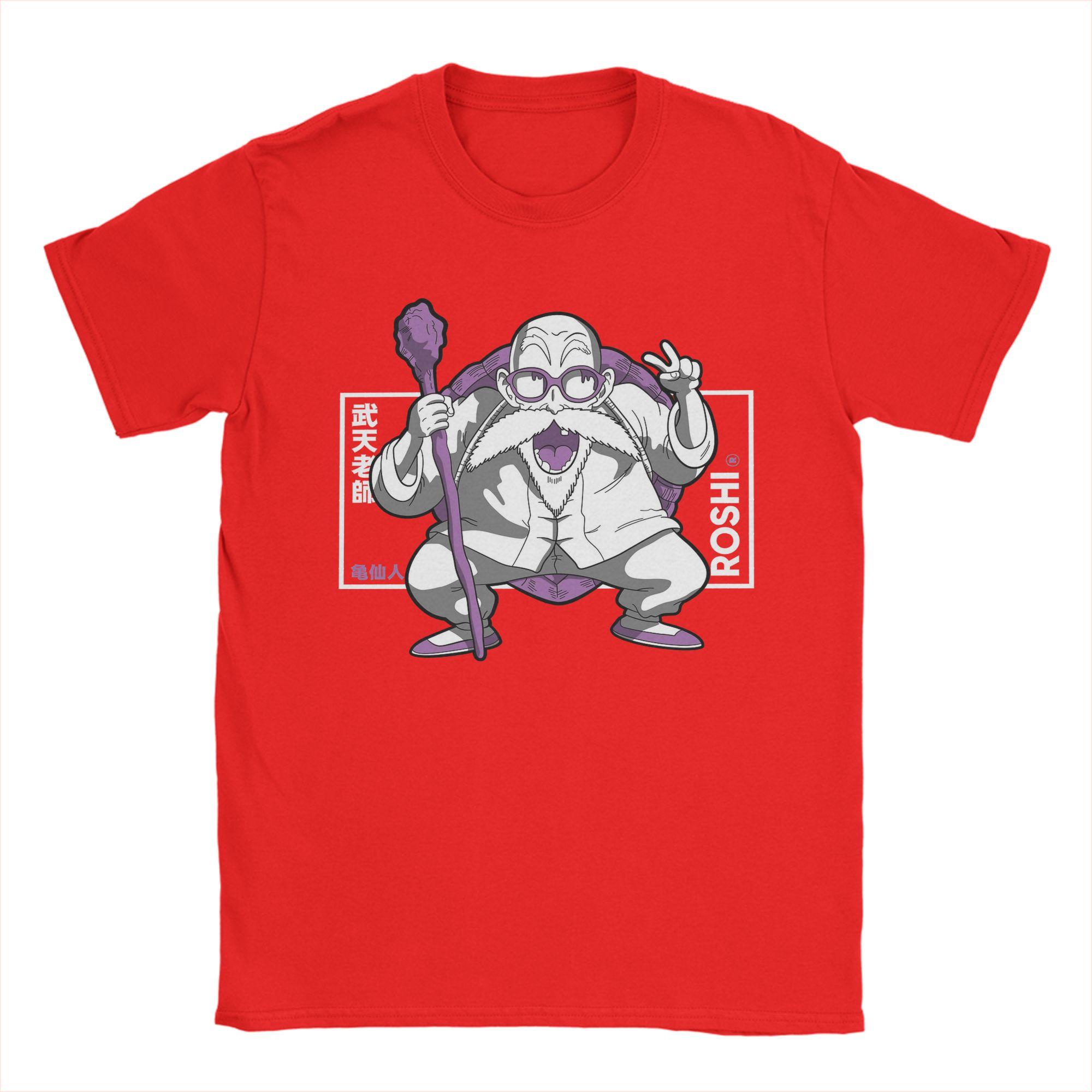 Master Roshi DDragon Ball T Shirt Unisex 100 Cotton Fashion TShirts Crewneck  Tees Short Sleeve Clothes Gift S