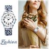 Bohemia Elastic Belt Watch Gray with Arabic Numerals, Analog Quartz, Water Resistant, Unisex Fashion Accessory