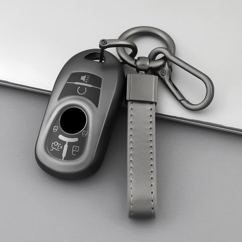 TPU Car Key Cover Bag Case Shell Protector Keychain for Buick Encore Envision Excelle Lacrosse Regal Verano GX GL6
