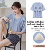 Sleepwear Set For Women With Breathable Modal Fabric For Summer Comfort And Lounge