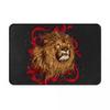 African Lion Non-slip Doormat Floor Mat Cushion Carpet Rug for Kitchen Entrance Home Bedroom Footpad Mats