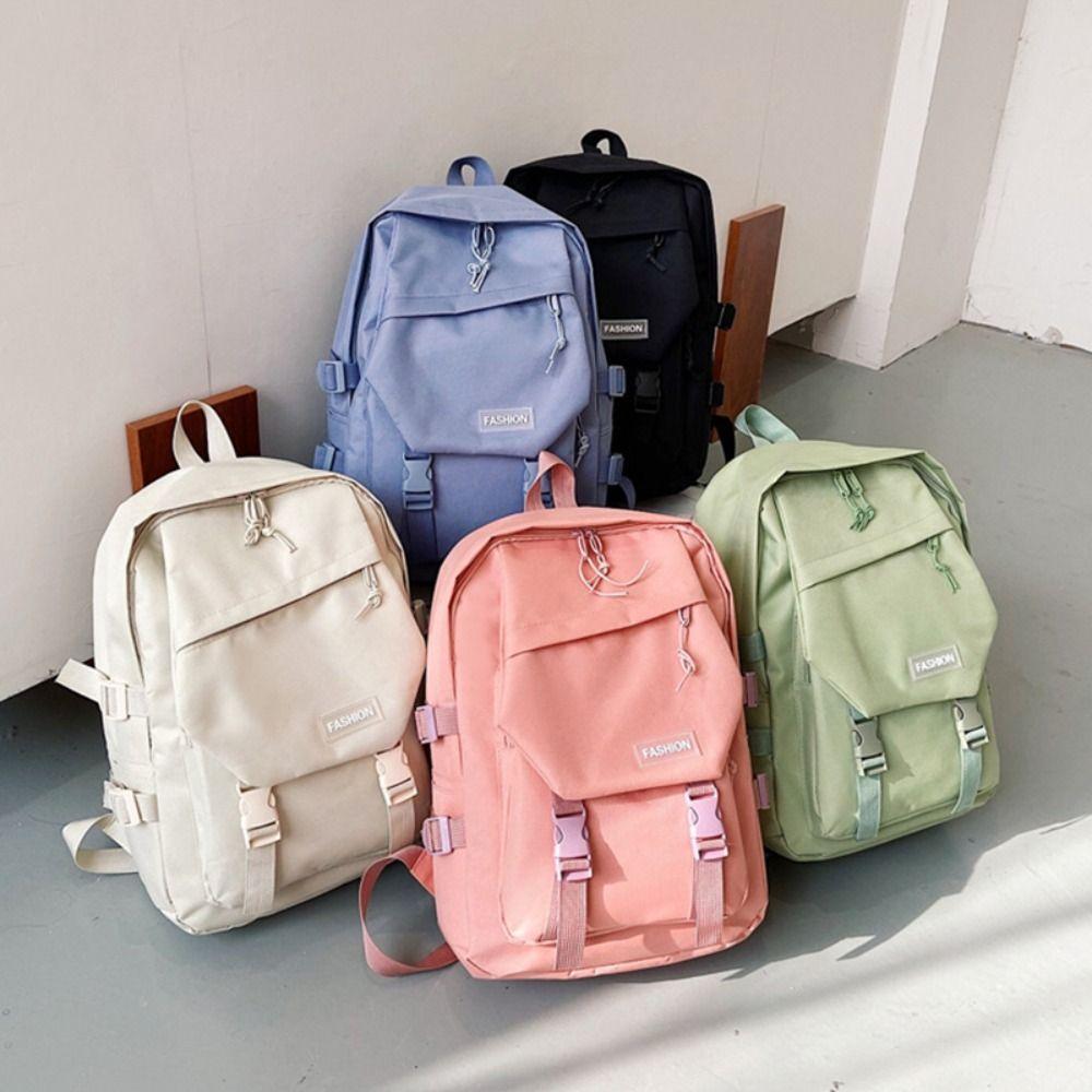 

Nylon Book Bag Large Capacity College Bag High Quality School Bag Students