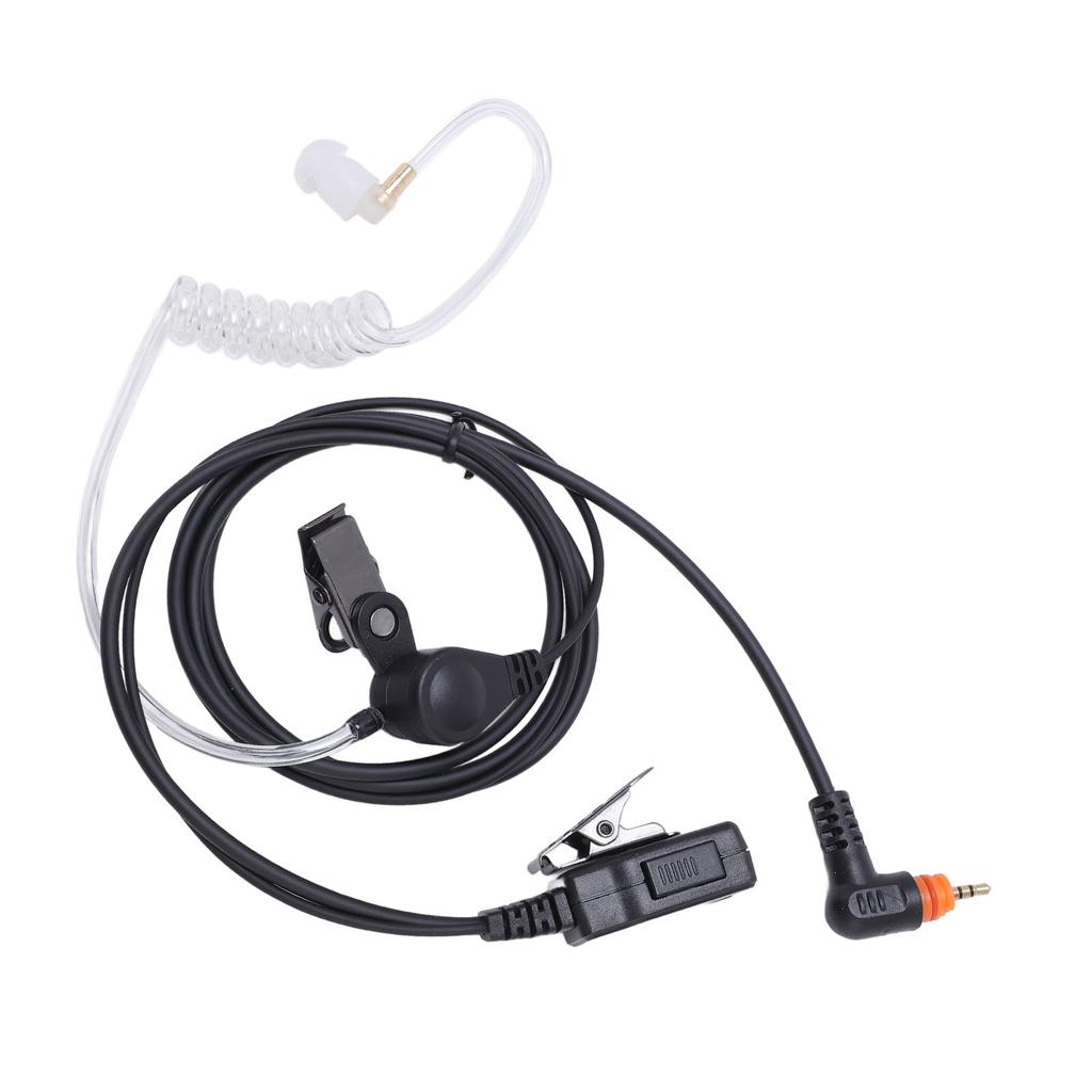 2 Way Radio Earpiece with Mic Wireless Surveillance Headpiece Acoustic Tube Headsetfor SL1M SL1K SL1600 SL300 SL7500