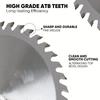 40-Tooth Carbide-Tipped Two-Way Circular Saw Blade High Precision Wood Cutting Woodworking Wheel Available in 105mm/115mm/125mm