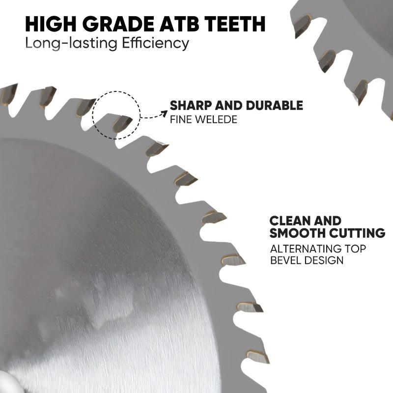 40-Tooth Carbide-Tipped Two-Way Circular Saw Blade High Precision Wood Cutting Woodworking Wheel Available in 105mm/115mm/125mm