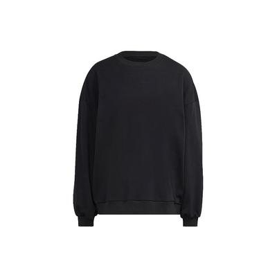 X Karlie Kloss Co-Branded Loose-Fit Training Sweatshirt Women Tops Black HA0955