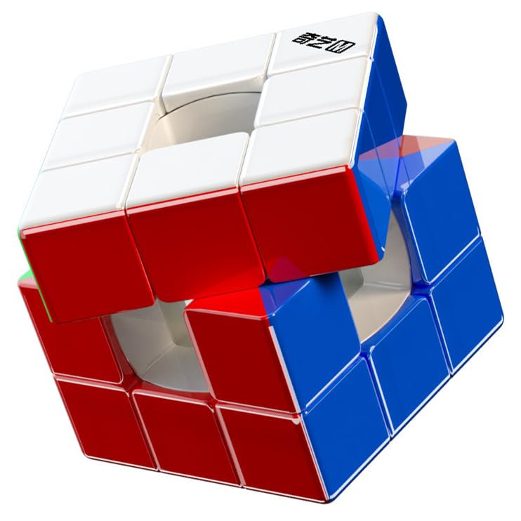 QY Racing Void Cube 3x3 [Pouch Included/Authentic] Stickerless Void Cube (3x3 Magnetic UV)