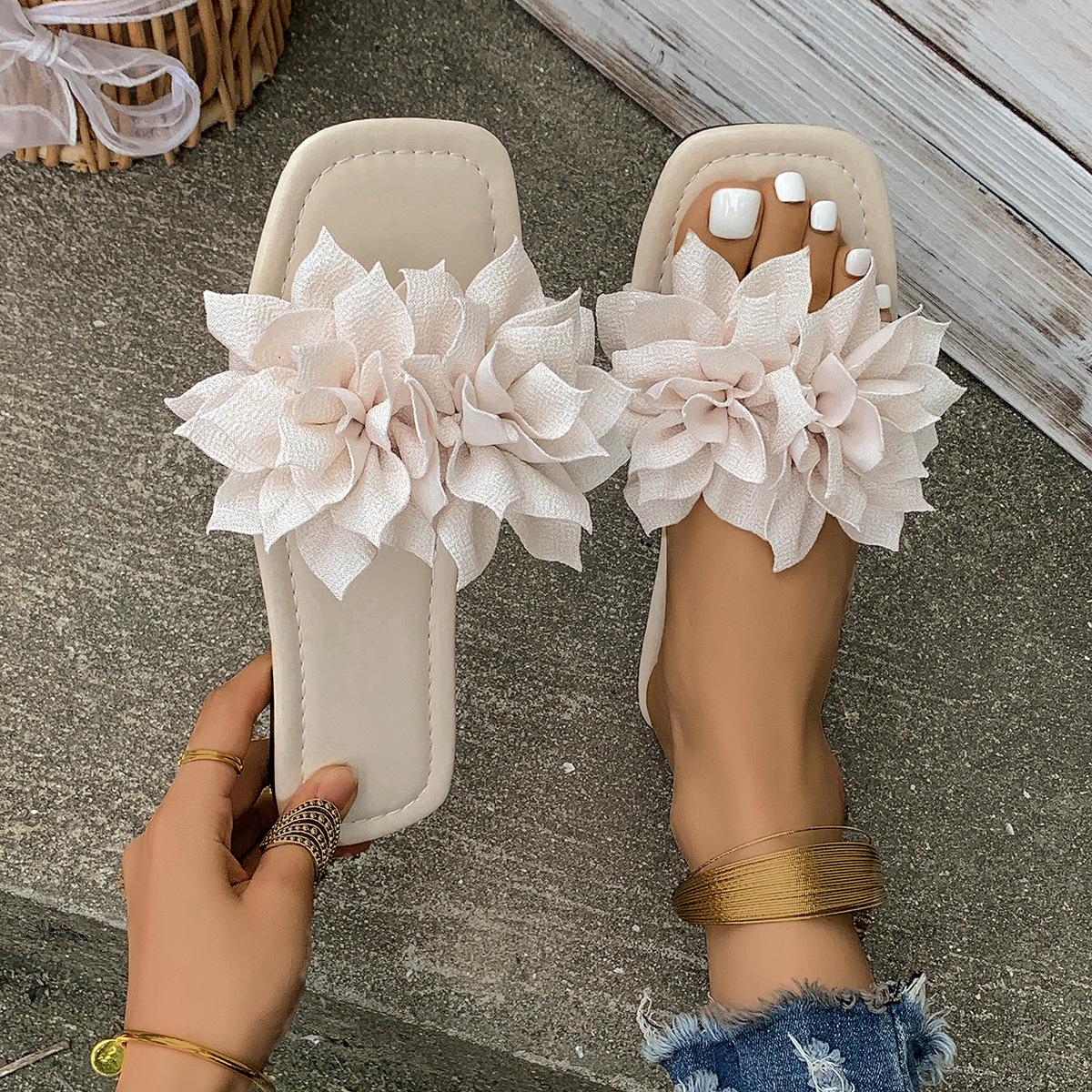 

Модная ретро французская женская обувь лето новая с круглым носком балетки модные универсальные женские тапочки простые противоскользящие женские сандалии 43 белый