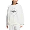Adidas Letter Pattern Fleece Warm Long Sleeve Hoodie Women hoodies White JX9409