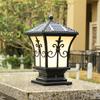 Garden Villa Gate Outdoor Led Aluminum Dc 12v 80 Ip65 Solar Pillar Lamp Waterproof Lamp Yard Fence Pillar Light