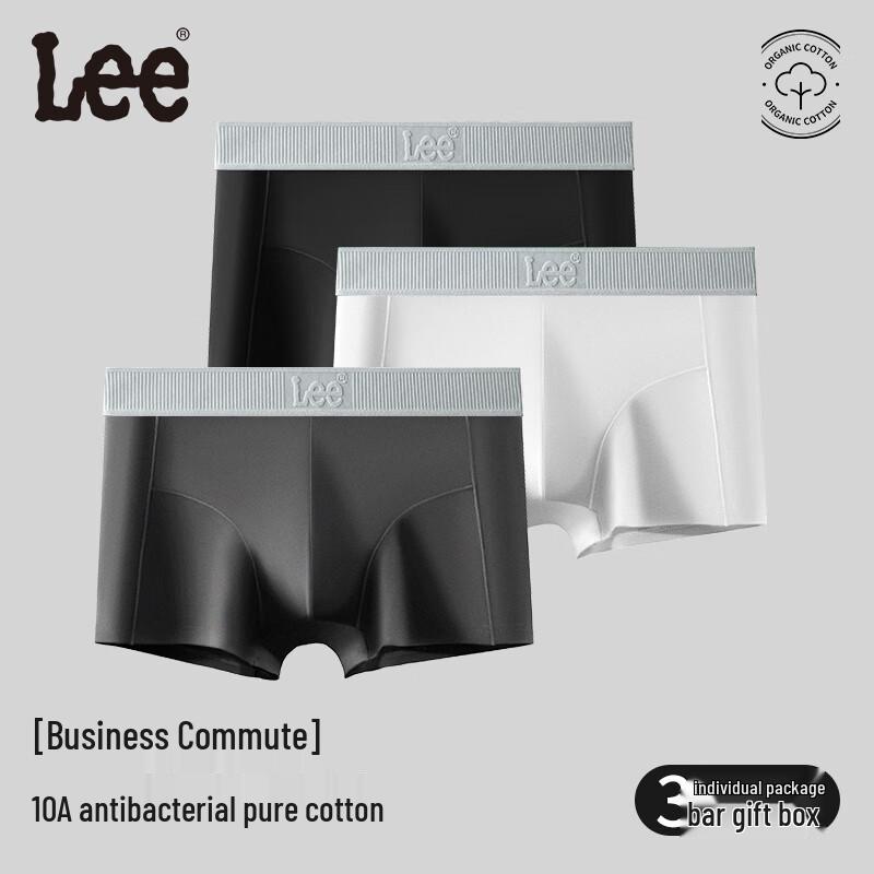 Lee Herren-Boxer-Slips aus Baumwolle mit hoher Fadenzahl