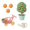 Sylvanian Families Dolls [Citrus Bird Family] FS-62 ST Mark Certified, Ages 3 and Up, Toy Dollhouse, Sylvanian Families, Epoch