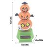 Dashboard Solar Dancing Toys Halloween Solar Powered Dancing Toys Pumpkin Car Interior Wobble Ornament for Friends Children Kids