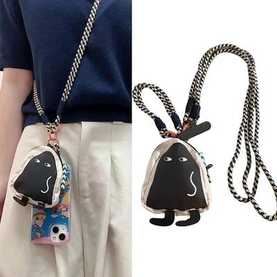 Tegneserie Møntpung Telefonrem Sød Telefon Lanyard Skulderrem Anti-tab Telefoncover Lanyard Vedhæng