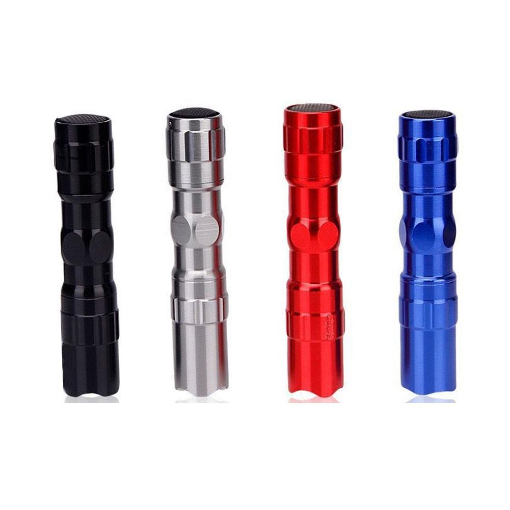 Portable Waterproof Mini LED Flashlights Aluminium Electric High Small Fishing [COD] Torch Ligh W9I1