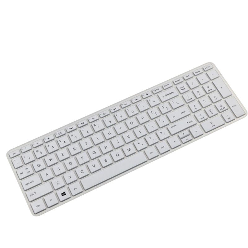 Silicone Keyboard Protector Skin For Pavilion 15 cc707TX Laptop Keyboard Cover Durability and Washable Sleeve