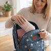 Polka Dot Stationery Bag Plaid Pattern Pen Bag Multi Pattern Pencil Case  Office Use
