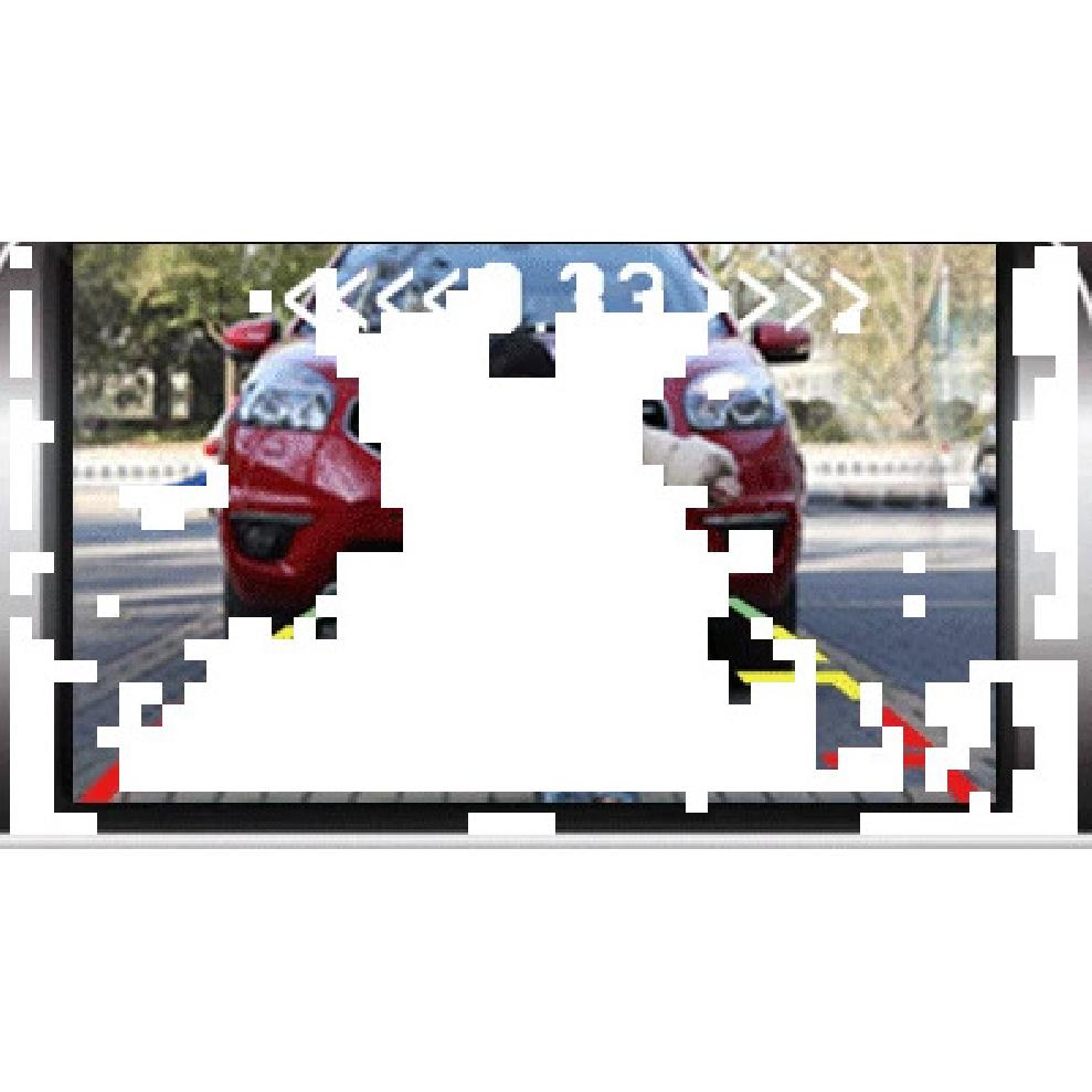 AHD Car Video Parking Sensor Reverse Radar Detector System 13mm Original Flat Sensors Can Connect Car DVD Monitor Rear Camer