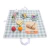 Kids Picnic Toy Set High Simulation Educational Fun Develop Fine Motor Skills Wooden Food Play Toys