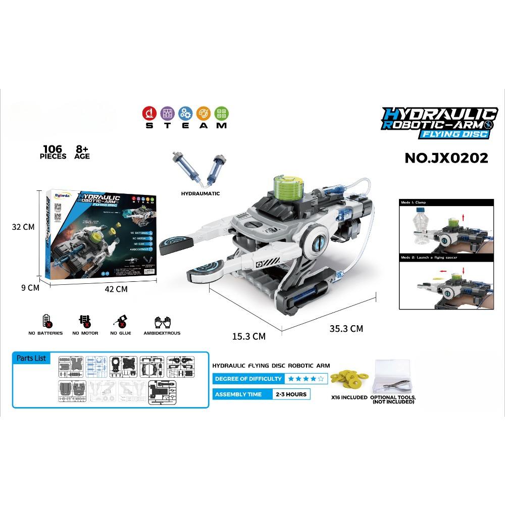 Parent-child Interaction Puzzle Science and Education Experiment of Assembling Hydraulic Boxing Versus Robot