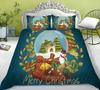 3D Christmas Bedding Set, Bedroom Bedding, Pillowcase, Bedding AU/EU/US Full Size Home Decoration