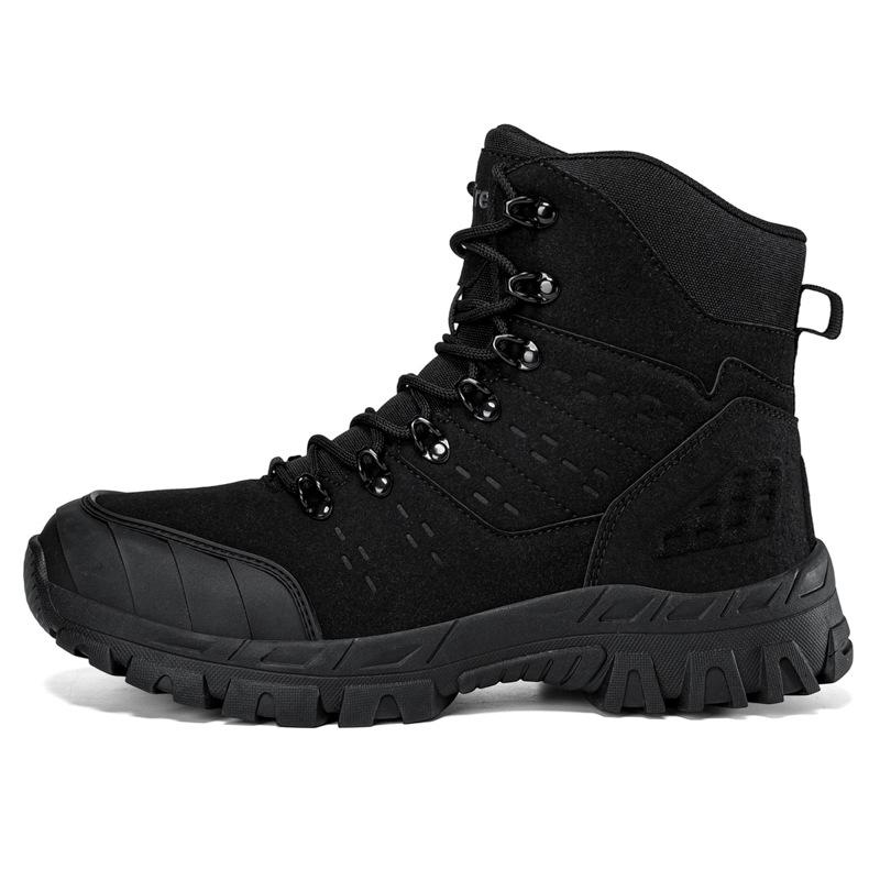 Herren Martin Stiefel Übergröße Outdoor Wanderschuhe Abriebfestes Offroad Werkzeugstiefel Schnee Wanderschuhe