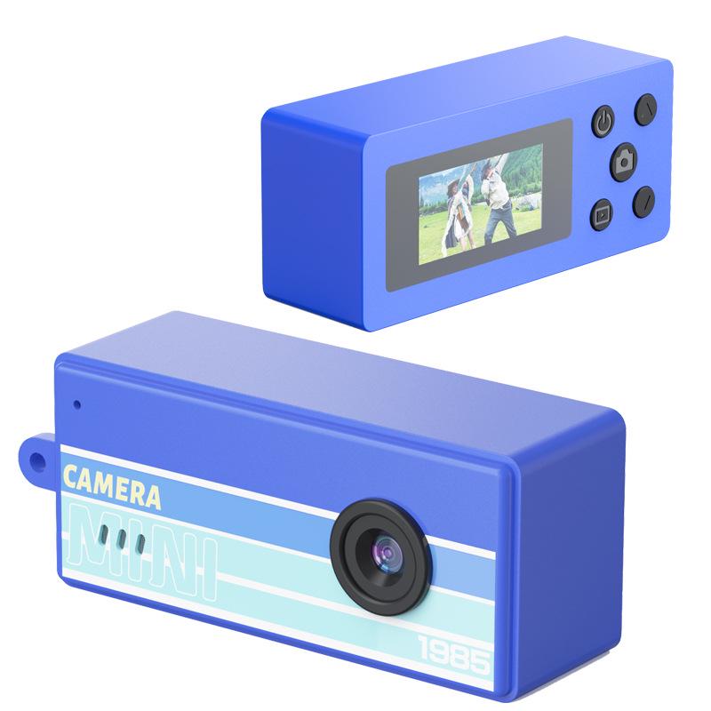 Retro Mini HD Thumb Camera for Kids with Lanyard