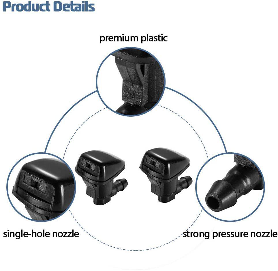 Toyota Camry/Corolla Front Windshield Washer Nozzle 85381-AE020.