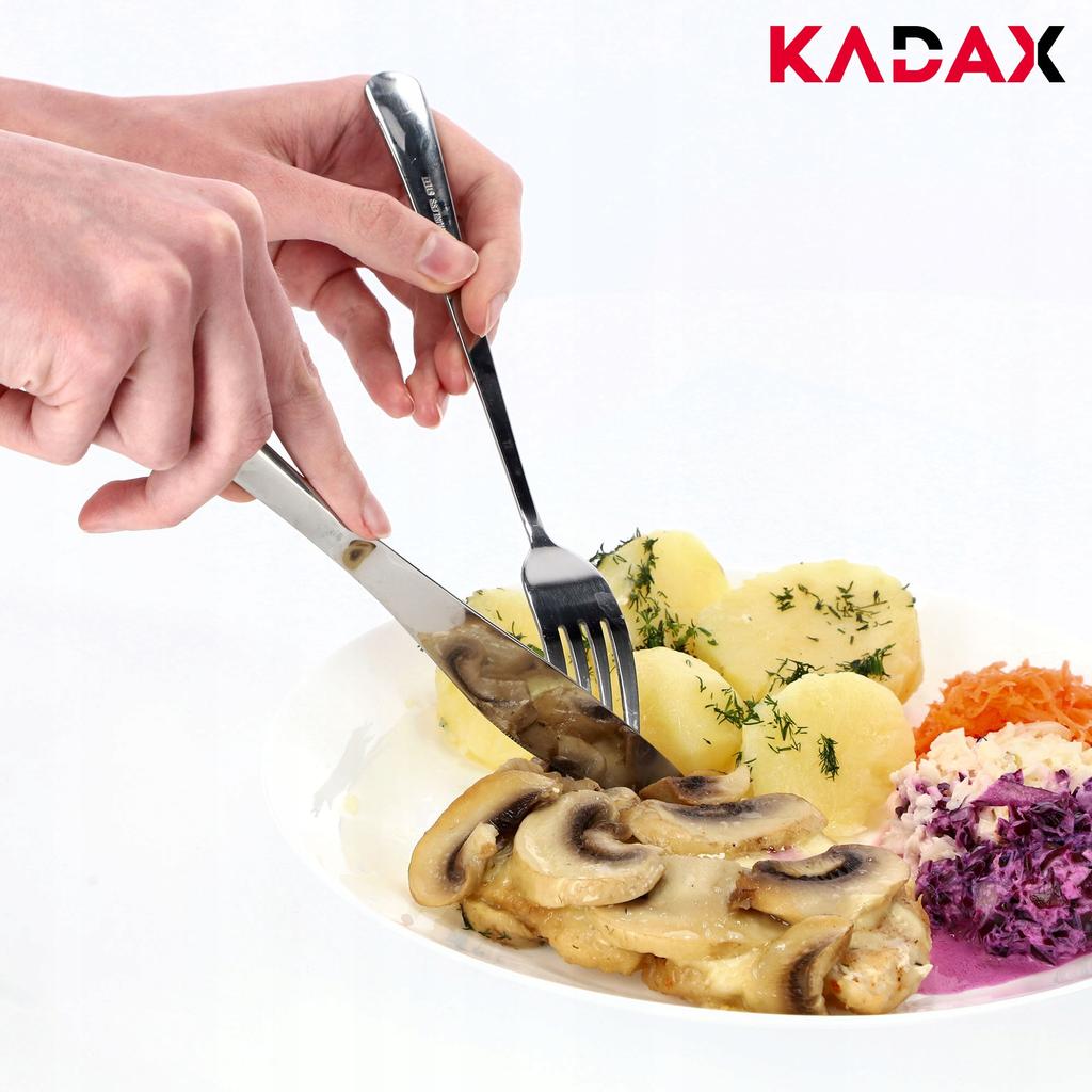 KADAX Kitchen Knives Dinner 2x Stainless Steel Cutlery