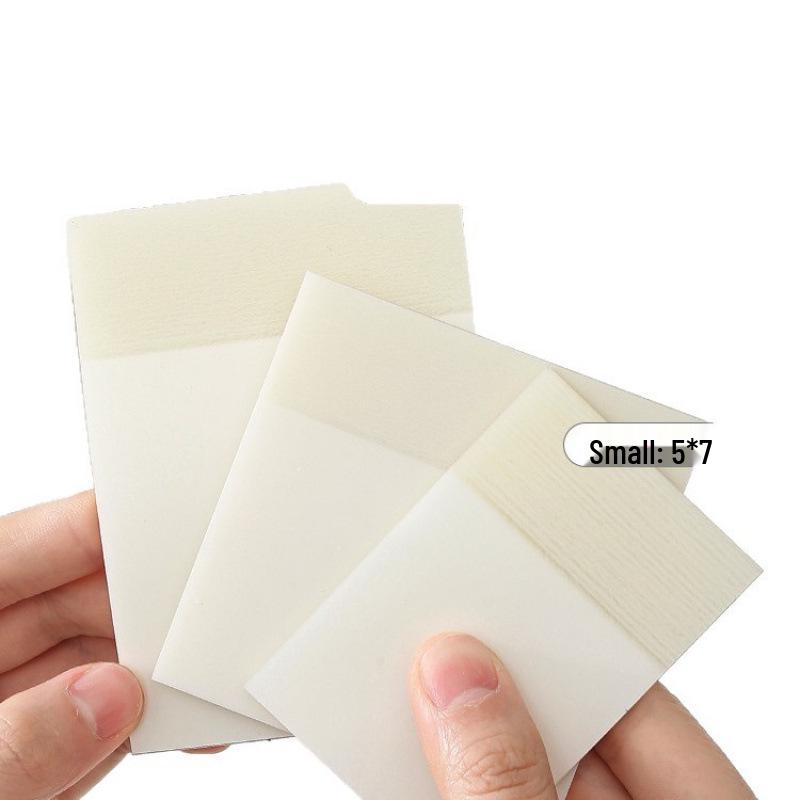 Transparent Sticky Notes: Writable, Adhesive, and Tearable Notepads Perfect for Students To Jot Down Notes and Highlight Key Points.