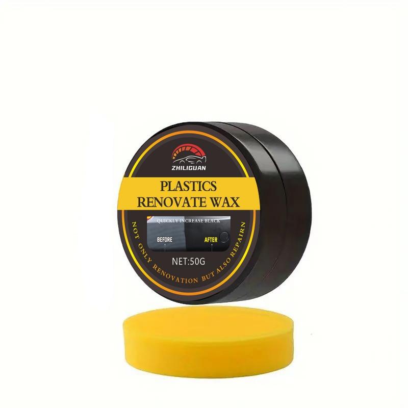 

Многофункциональный автомобильный полировальный воск - восстановление пластиковых деталей, усилитель блеска салона, восстановление салона автомобиля 50 ML