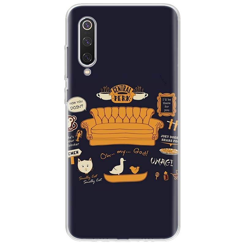 Friends TV Show Series Sitcom Phone Case For Xiaomi Redmi Note 10 11 12 13 14 15 Pro Plus 11S 12S 14S 11T 11E 10S Soft TPU Back