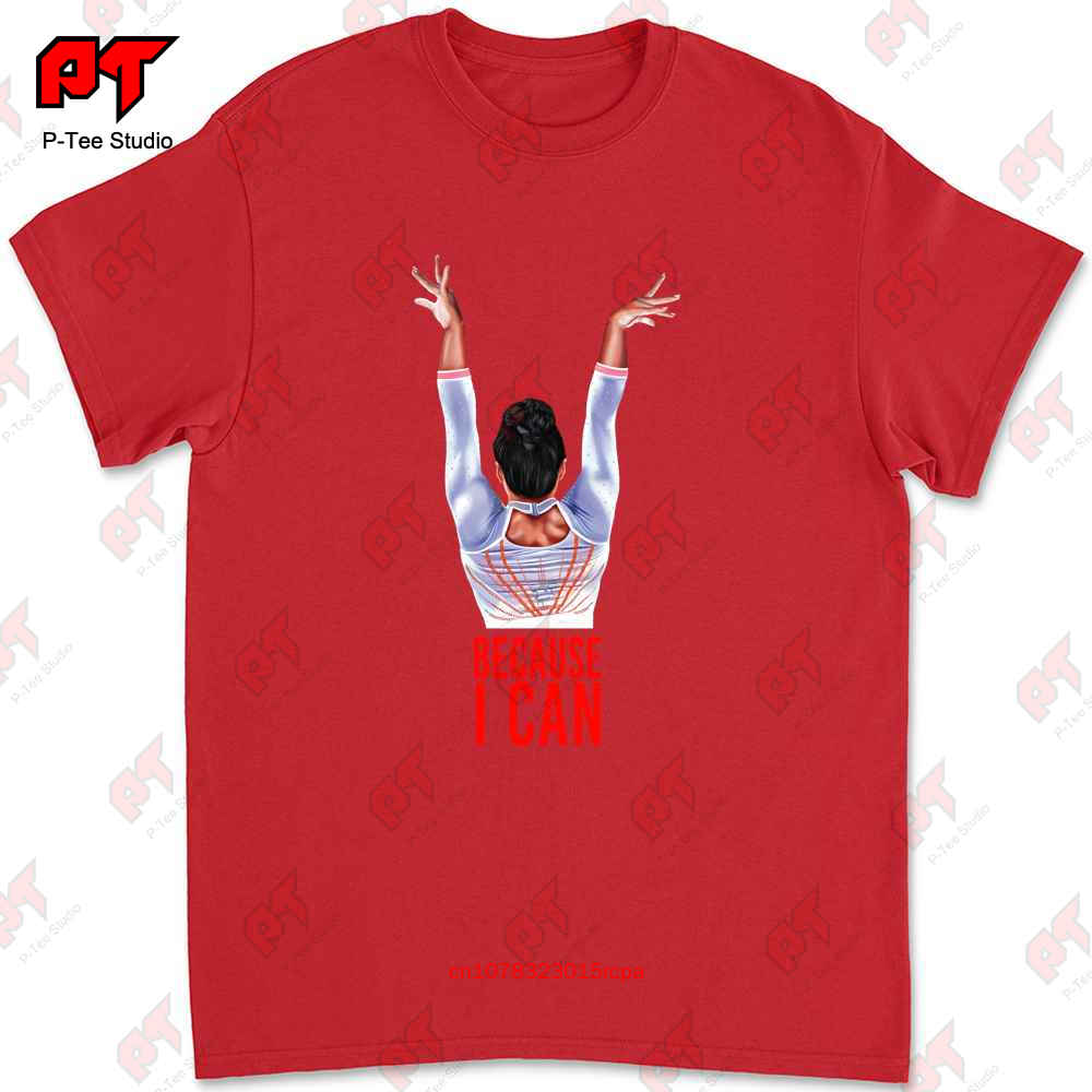 

Simone Biles Because I Can Hot Trending Tshirt QQTV S