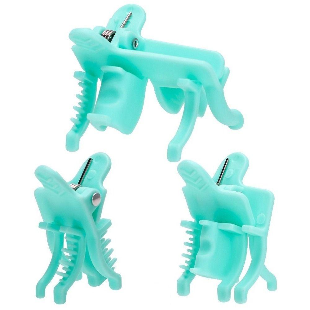 25Pcs Hairdressing Salon Hair Perm Clips Hook Loop Hair Rollers for Short Hair Perming