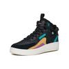 Anta Comfortable Wraparound Anti-Slip Shock Absorbing Wear-Resistant High-Top Sneakers Men Sneakers Black Green Yellow 112148013R-3