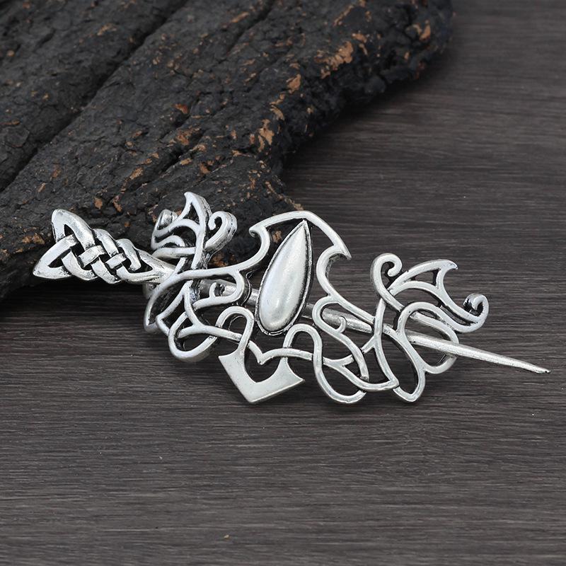 Viking retro hair accessories hair clip women's hair clip hair accessories Valentine's Day Mother's Day birthday gift styling to