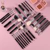 ANMEI 25-Piece Professional Animal Hair Makeup Brush Set