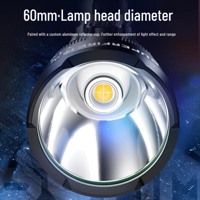 SupFire Y12 High-Power Rechargeable LED Flashlight