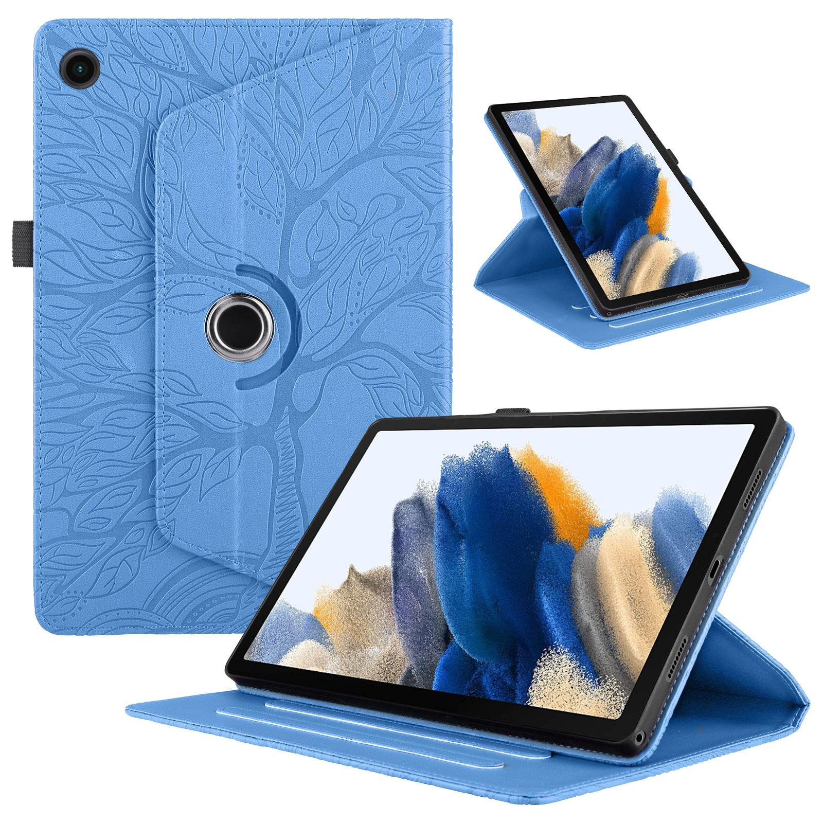 

Чехол-подставка с вращением на 360° для Samsung Galaxy Tab S10 Ultra S9 FE 10,9 дюйма Чехол Tab A9 Plus S9 S8 S7 11 S10Plus 12,4 дюйма Funda A7lite 8.7 T220 T225 синий